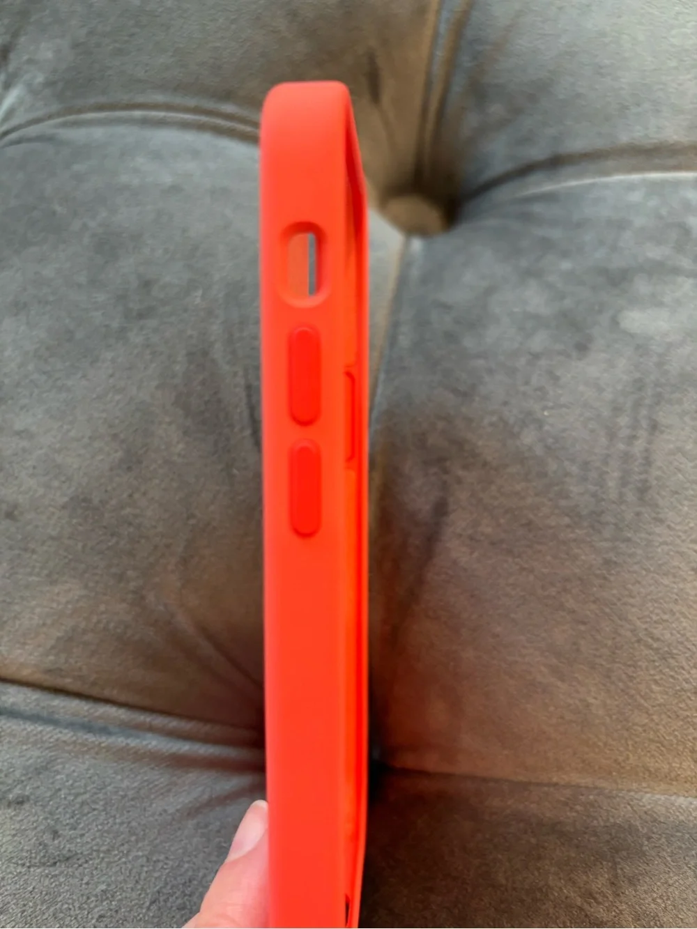 Apple Silicone iPhone Case with MagSafe - Pink Citrus iPhone 12 mini